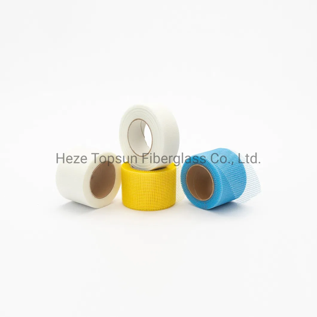 60GSM Fiberglass Self Adhesive Mesh Tape Drywall Joint Mesh Tape