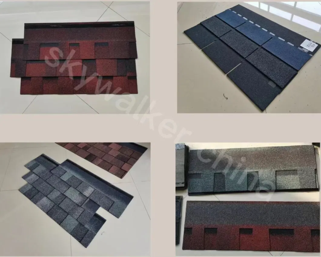 Villa Roof Tiles /Colored Asphalt Roofing Shingles /Stone Coated Fiberglass Roofing